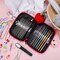 Crochet Hooks Set with Storage Case, Soft Grip Ergonomic Crochet Needles, Smooth Coloured Aluminum Yarn Crochet Hooks Crochet Kit with Crochet Tools Supplies and Accessories (Beginners)